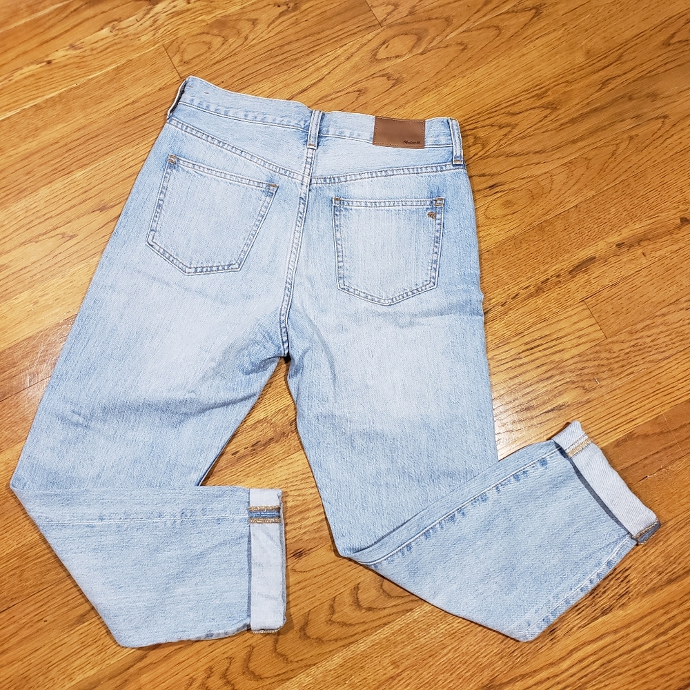 Madewell Light Blue Straight Leg Jeans